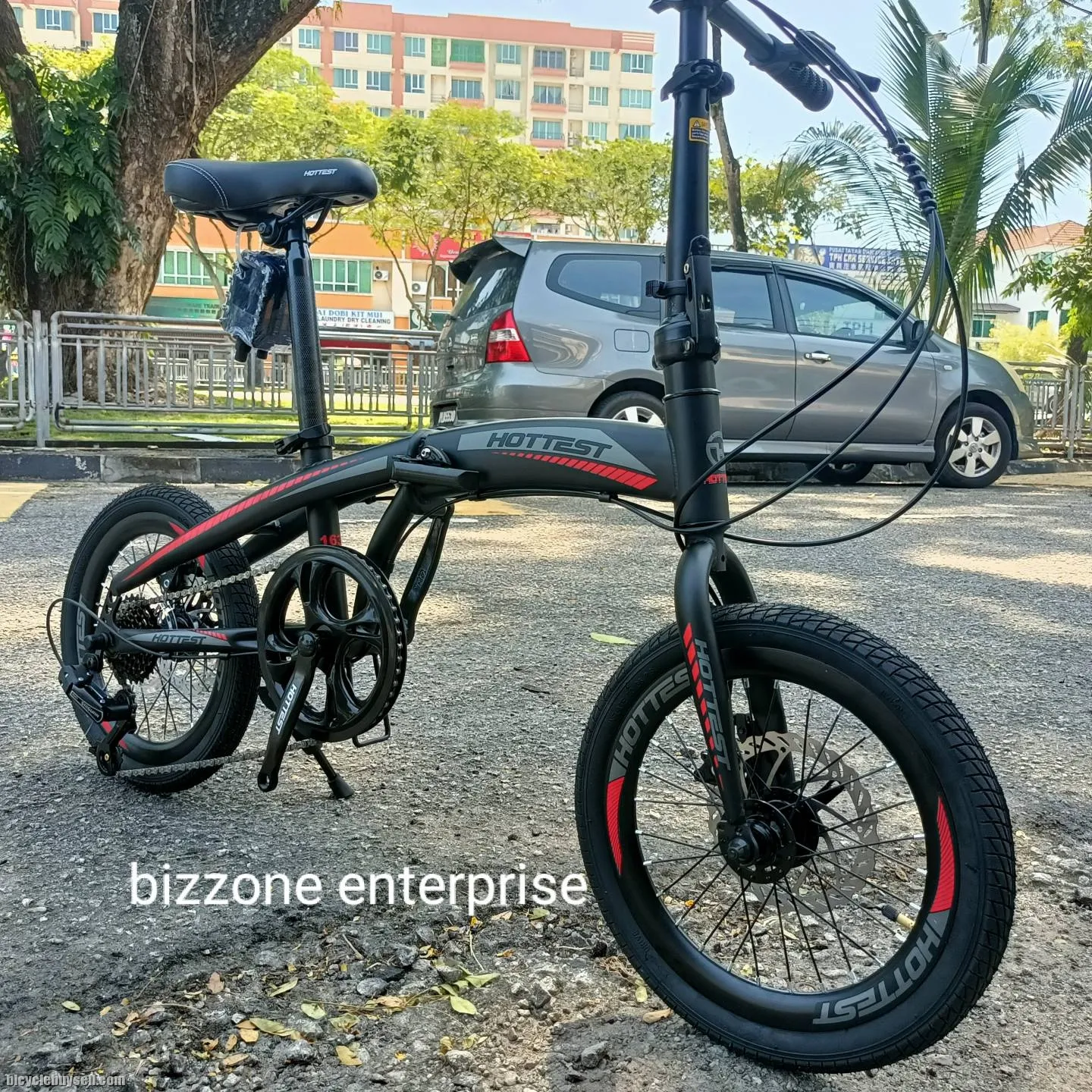 16â€ trs hottest 7sp folding bike basikal lipat
