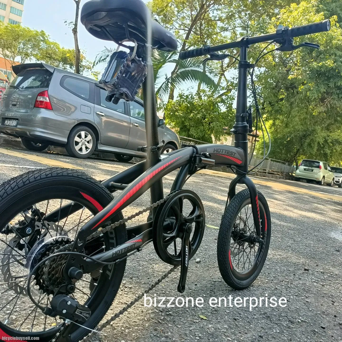 16â€ trs hottest 7sp folding bike basikal lipat