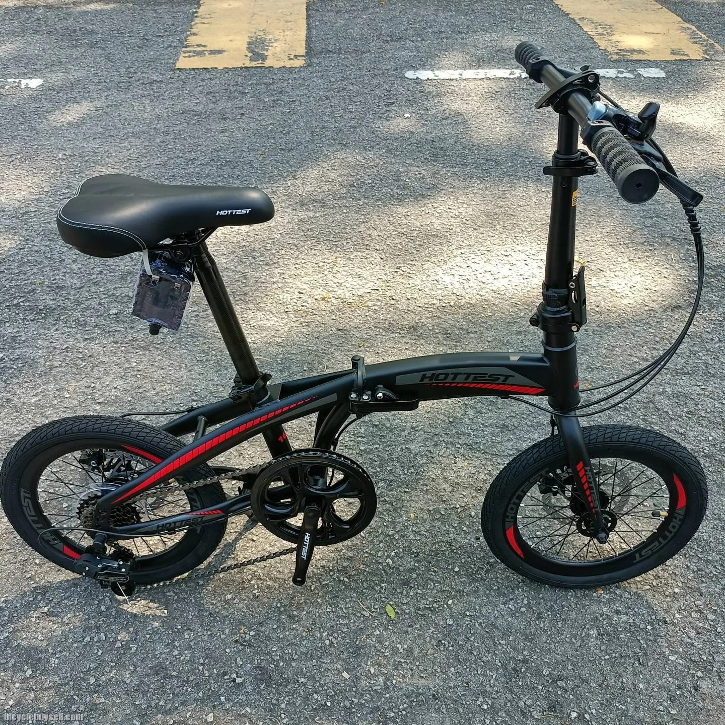 16â€ trs hottest 7sp folding bike basikal lipat