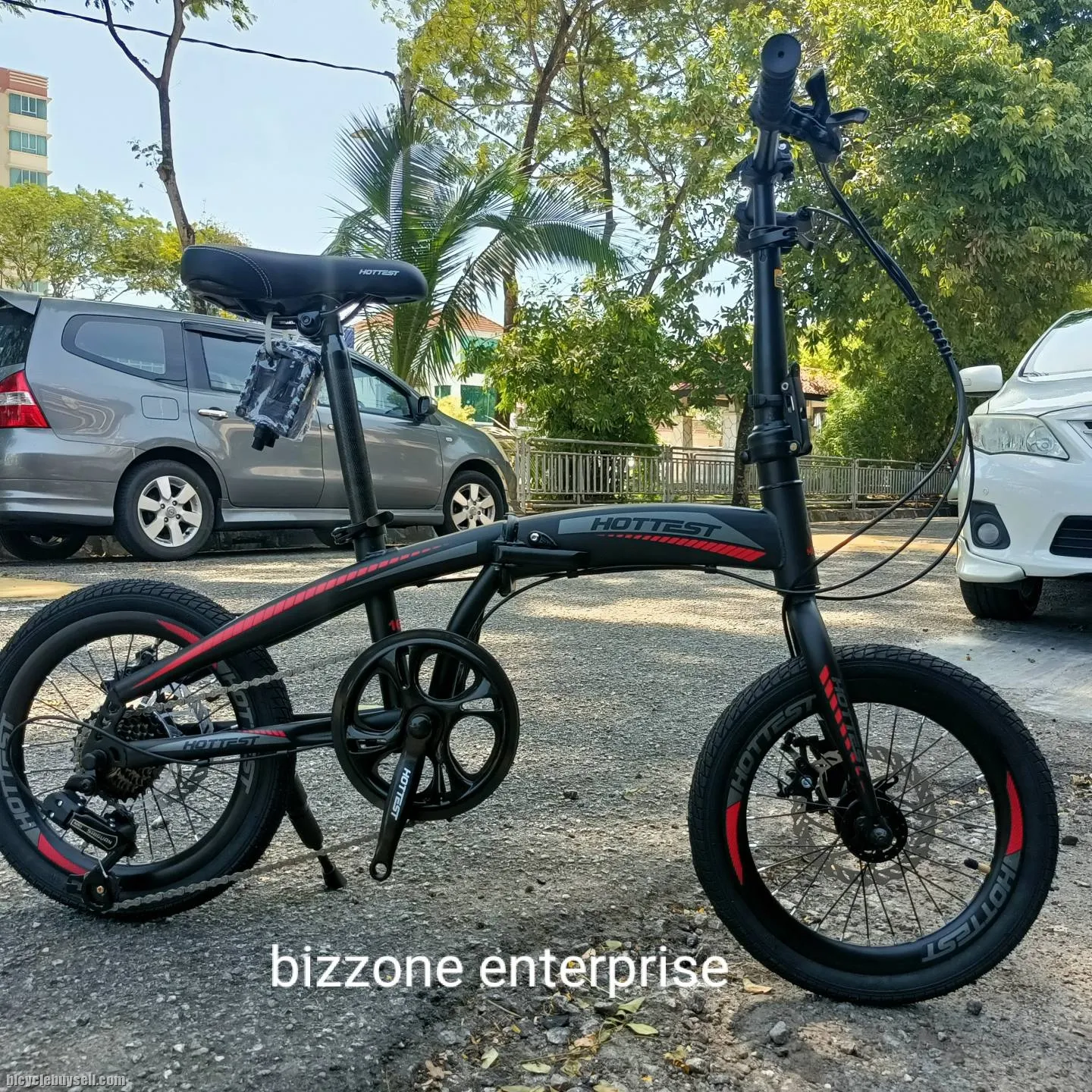 16â€ trs hottest 7sp folding bike basikal lipat