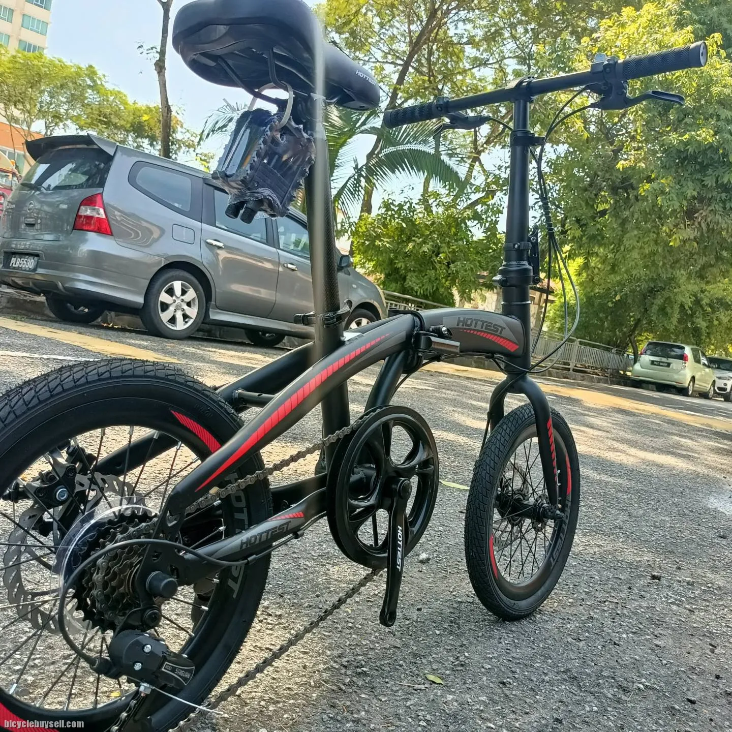 16â€ trs hottest 7sp folding bike basikal lipat