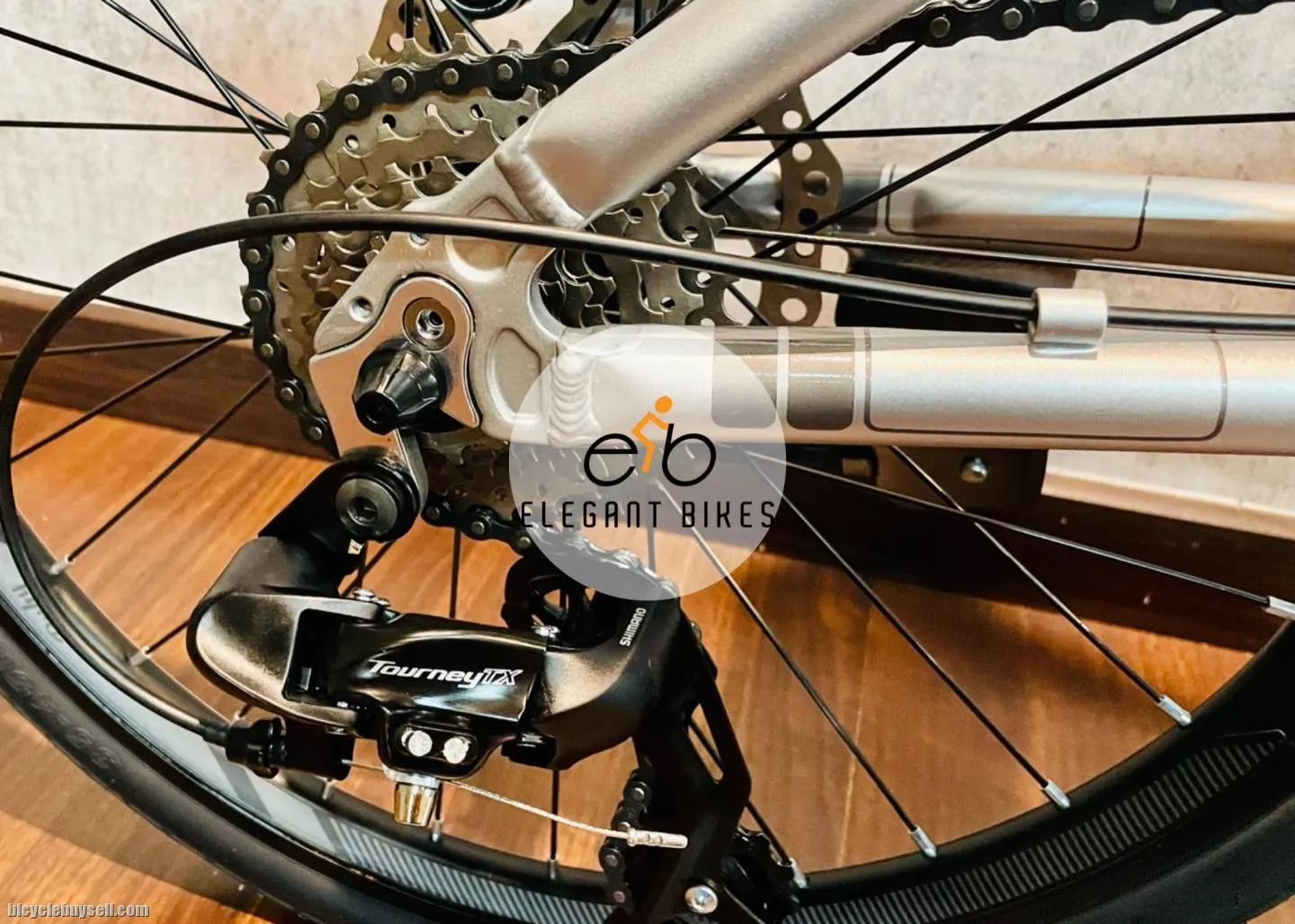 DAHON RUBY SHIMANO 9SP 451 WHEELSET DISC BRAKE