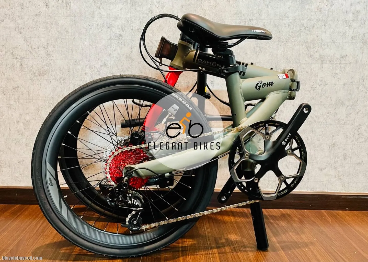 DAHON UNO GEM 10SP SRAM HYDRAULIC BRAKES