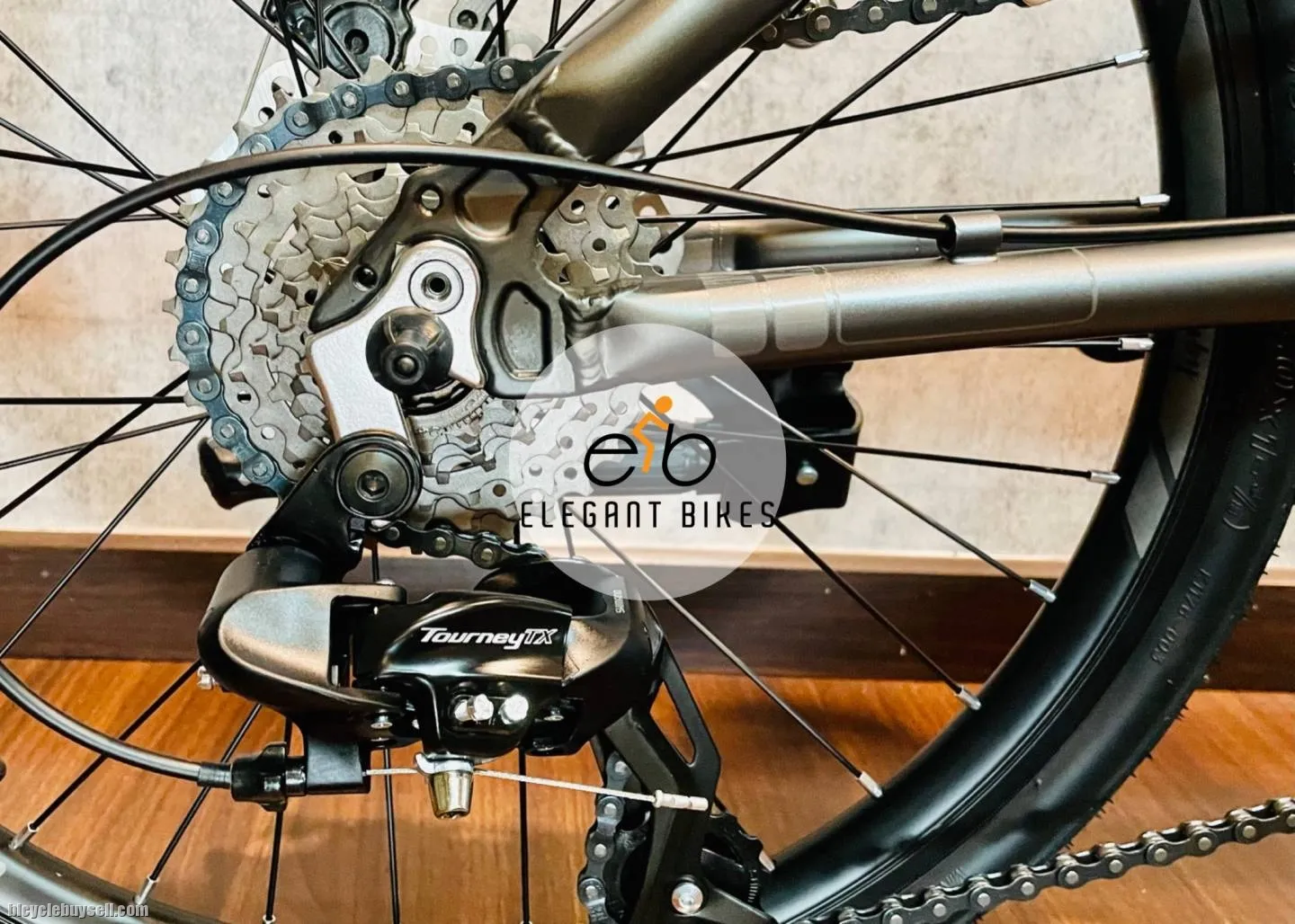 DAHON UNO RUBY DISC VERSION SHIMANO 8SP 451 WHEELSET