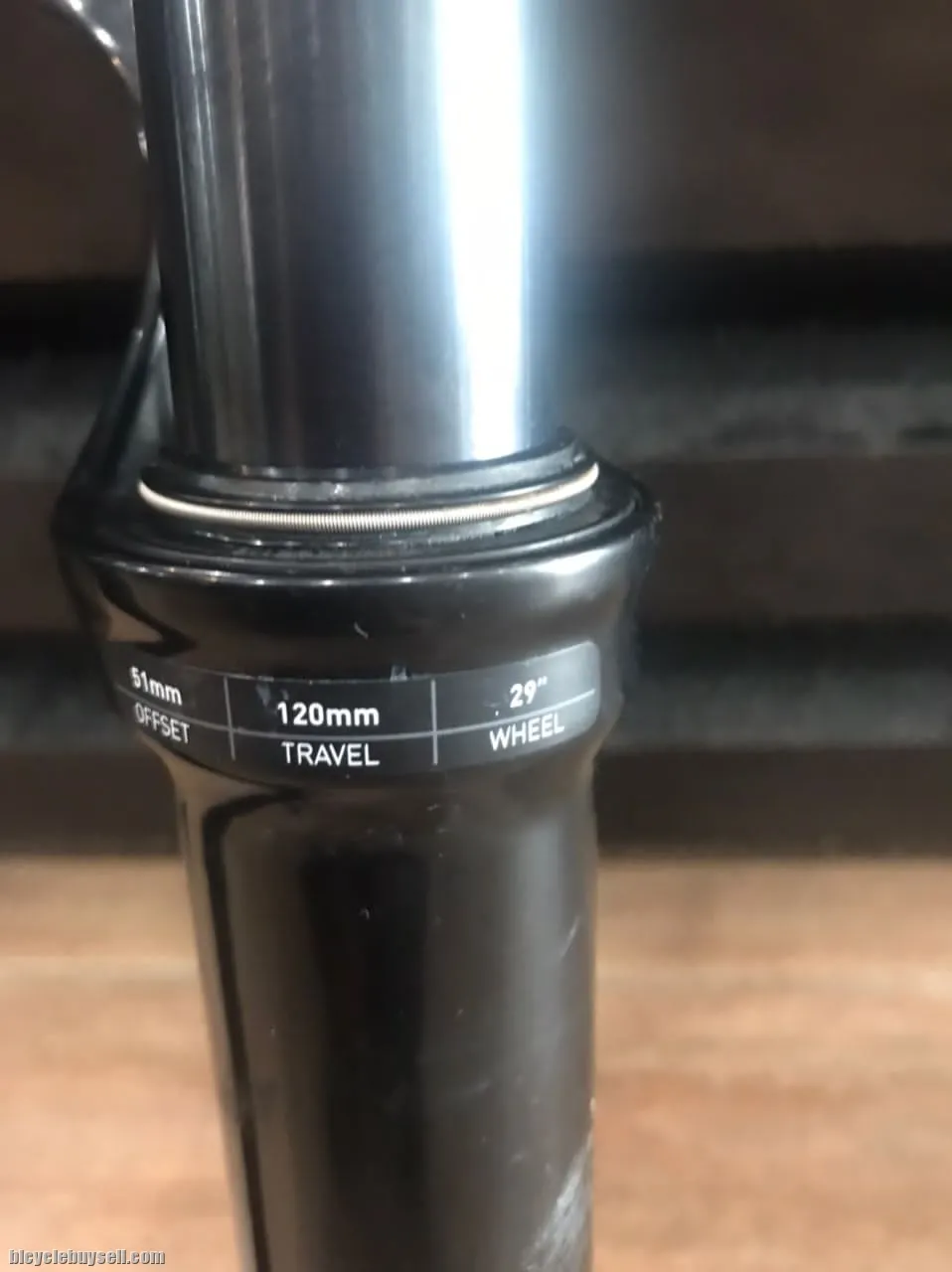 SOLD ROCKSHOX RECON SILVER RL 120MM 29er
