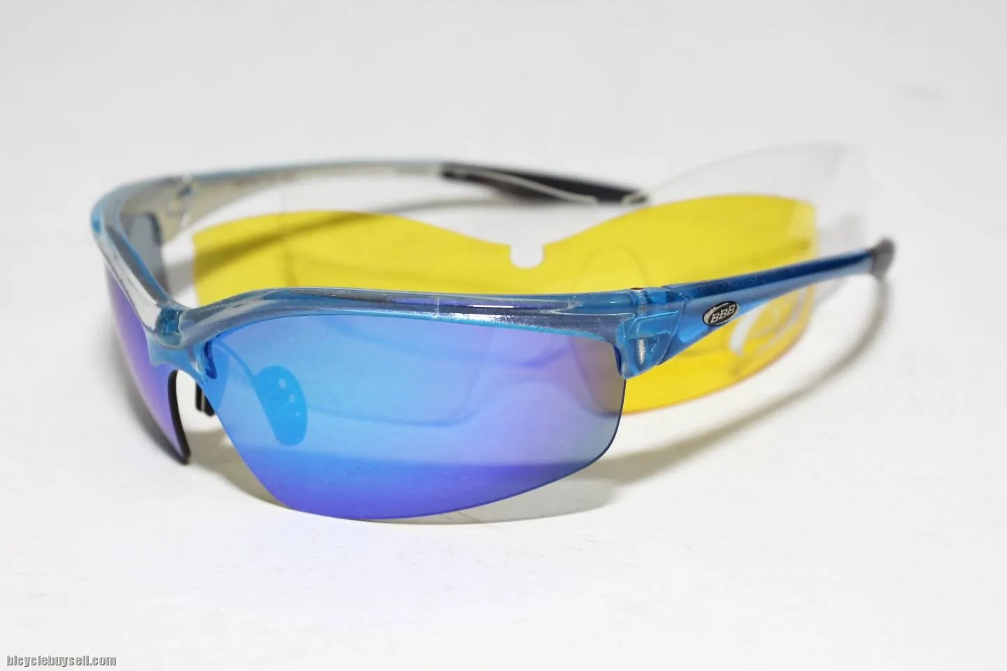 BBB Protector Crystal Blue sunglasses - 3 lenses