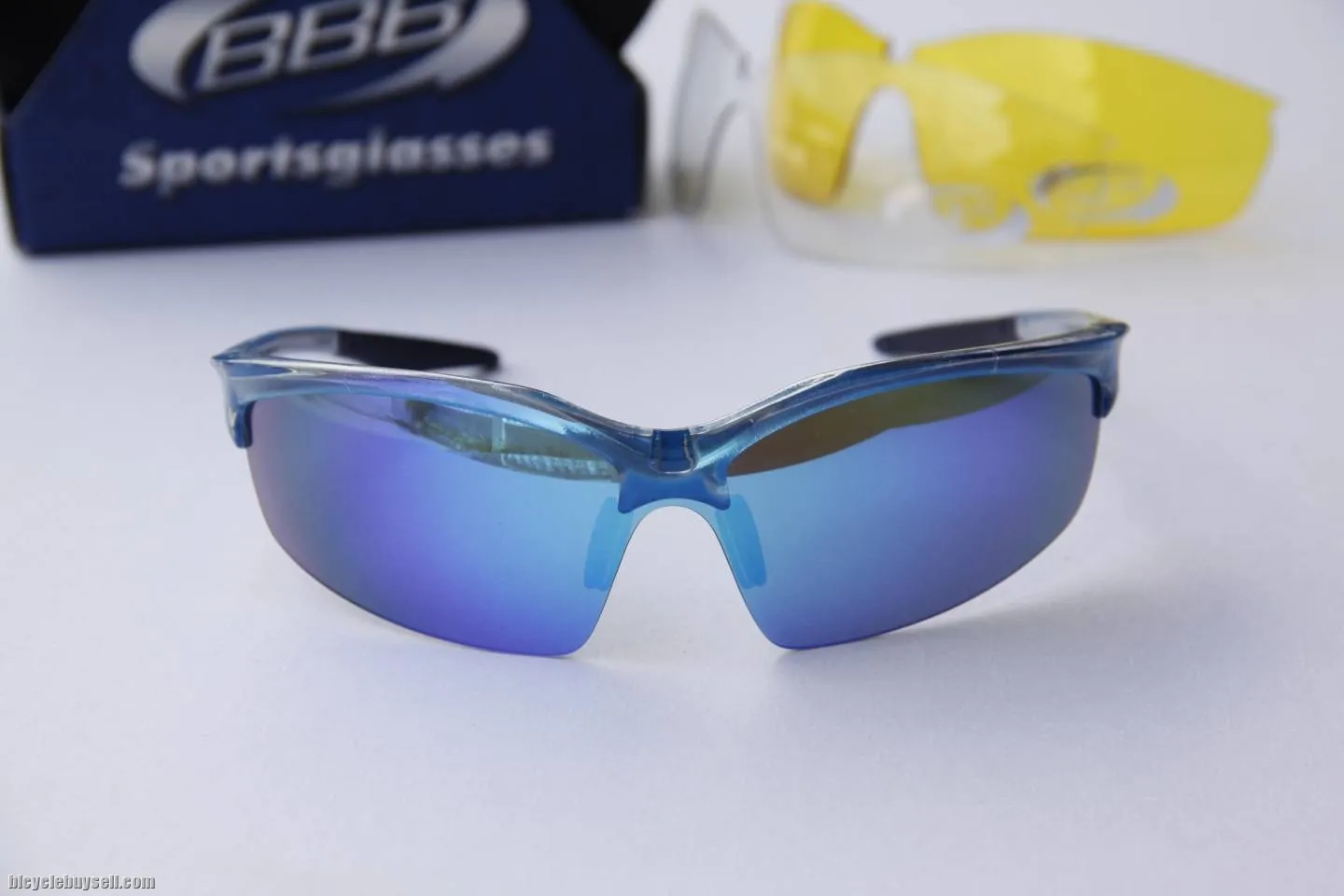 BBB Protector Crystal Blue sunglasses - 3 lenses