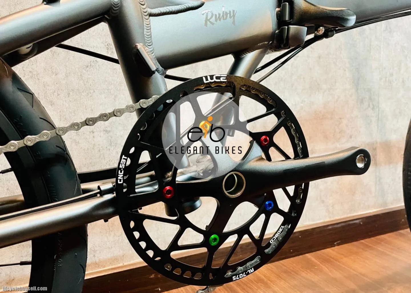NEW DAHON RUBY 10SP TIAGRA HYDRAULIC BRAKE 451 WHEELSET
