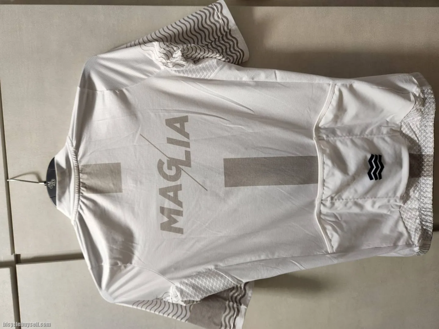 Original MAGLIA Essentials Cycling Jersey â€“ WHITE