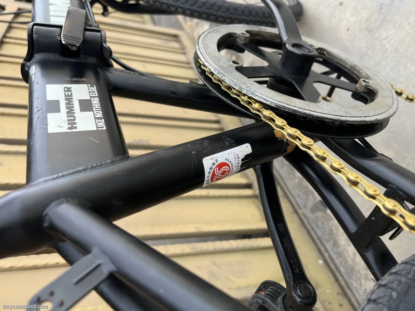 Hummer folding bike 18 inch