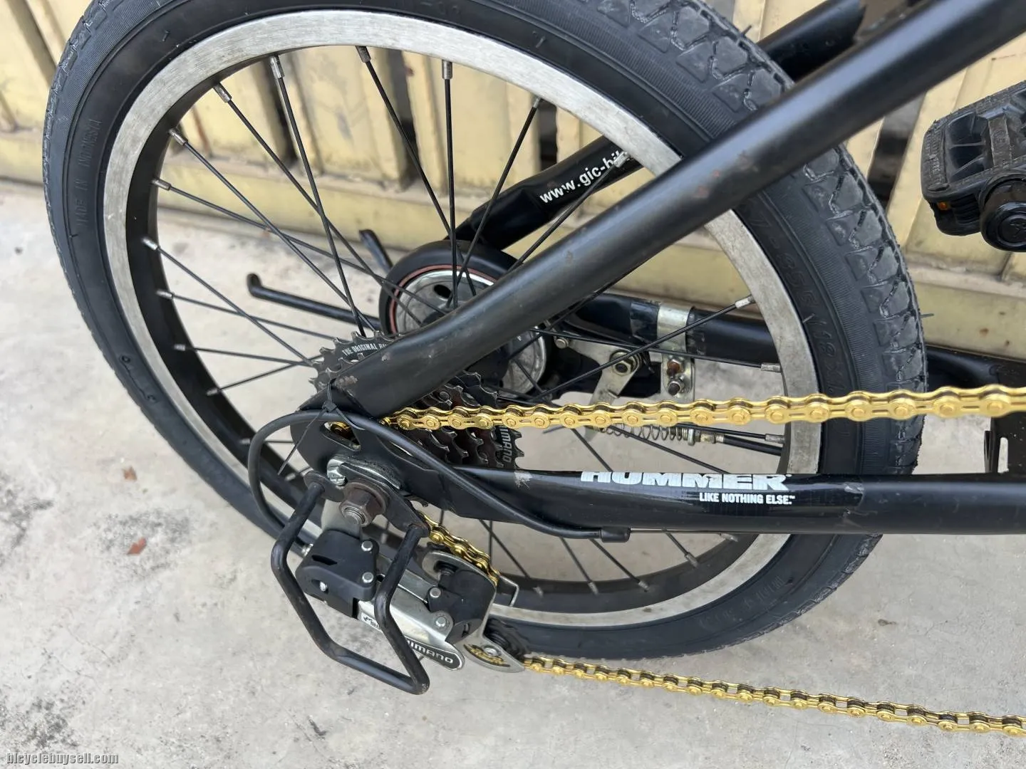 Hummer folding bike 18 inch