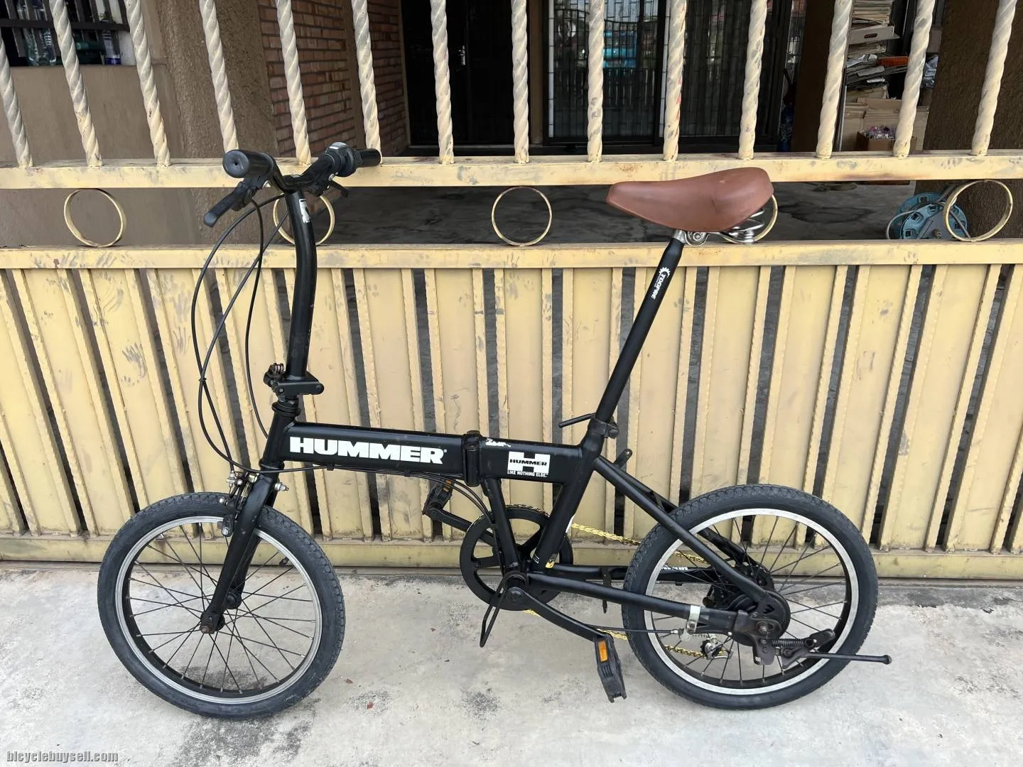 Hummer folding bike 18 inch