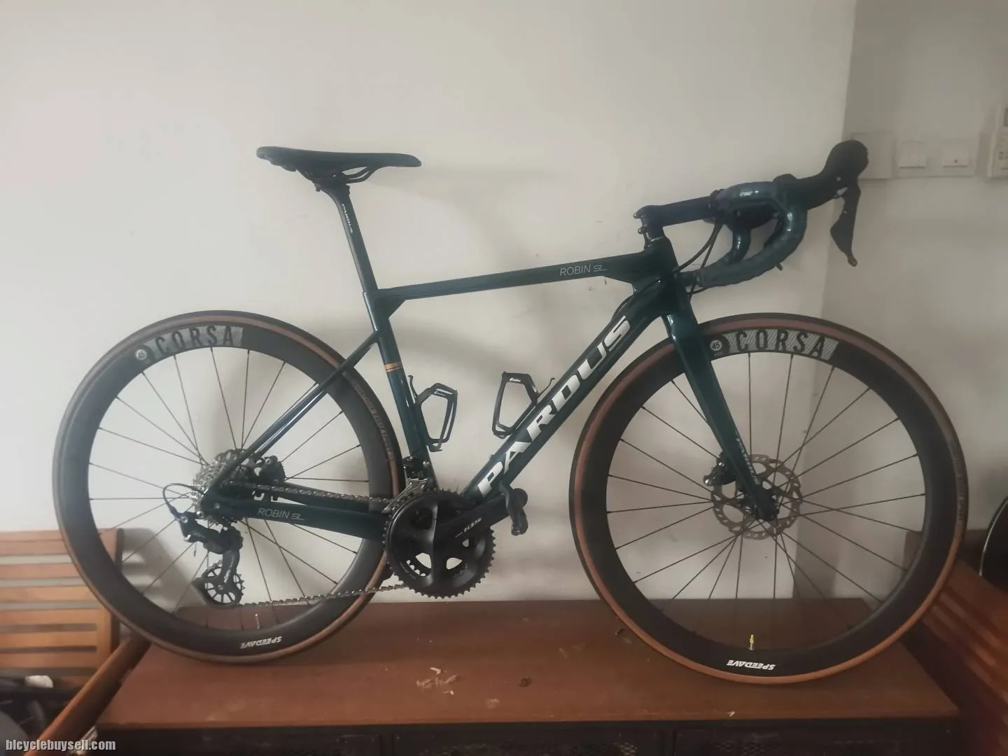 Pradus Robin SL Disc Size S 48 complete Shimano R7000 105 Groupset with Cosra 45 Disc Wheels