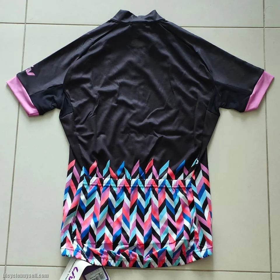 LIV Signature 2021 Cycling Jersey Club Cut - Etxeondo Made in Spain Black Pink