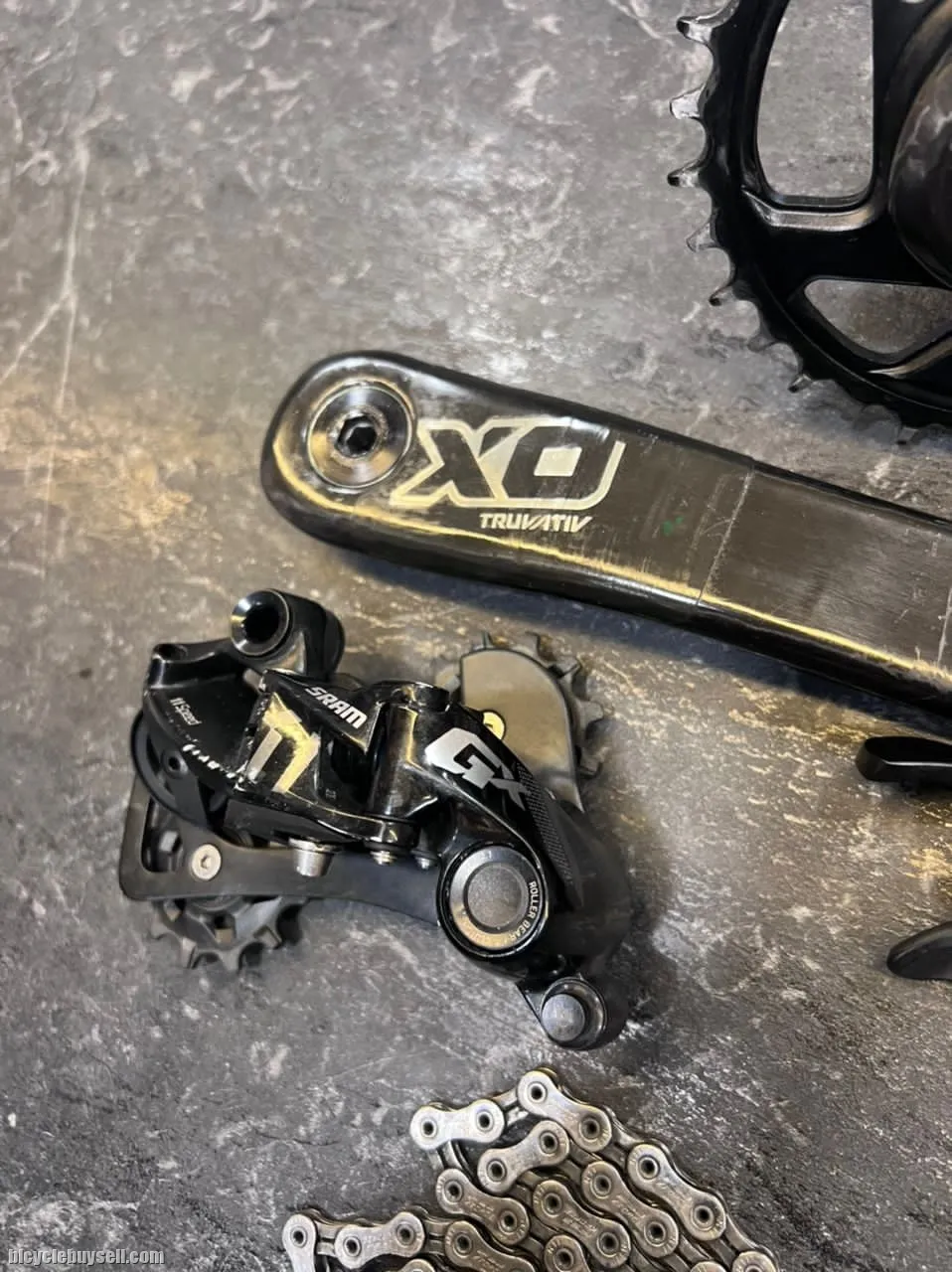 1 x 11 Mtb sram Groupset with XO carbon Crank