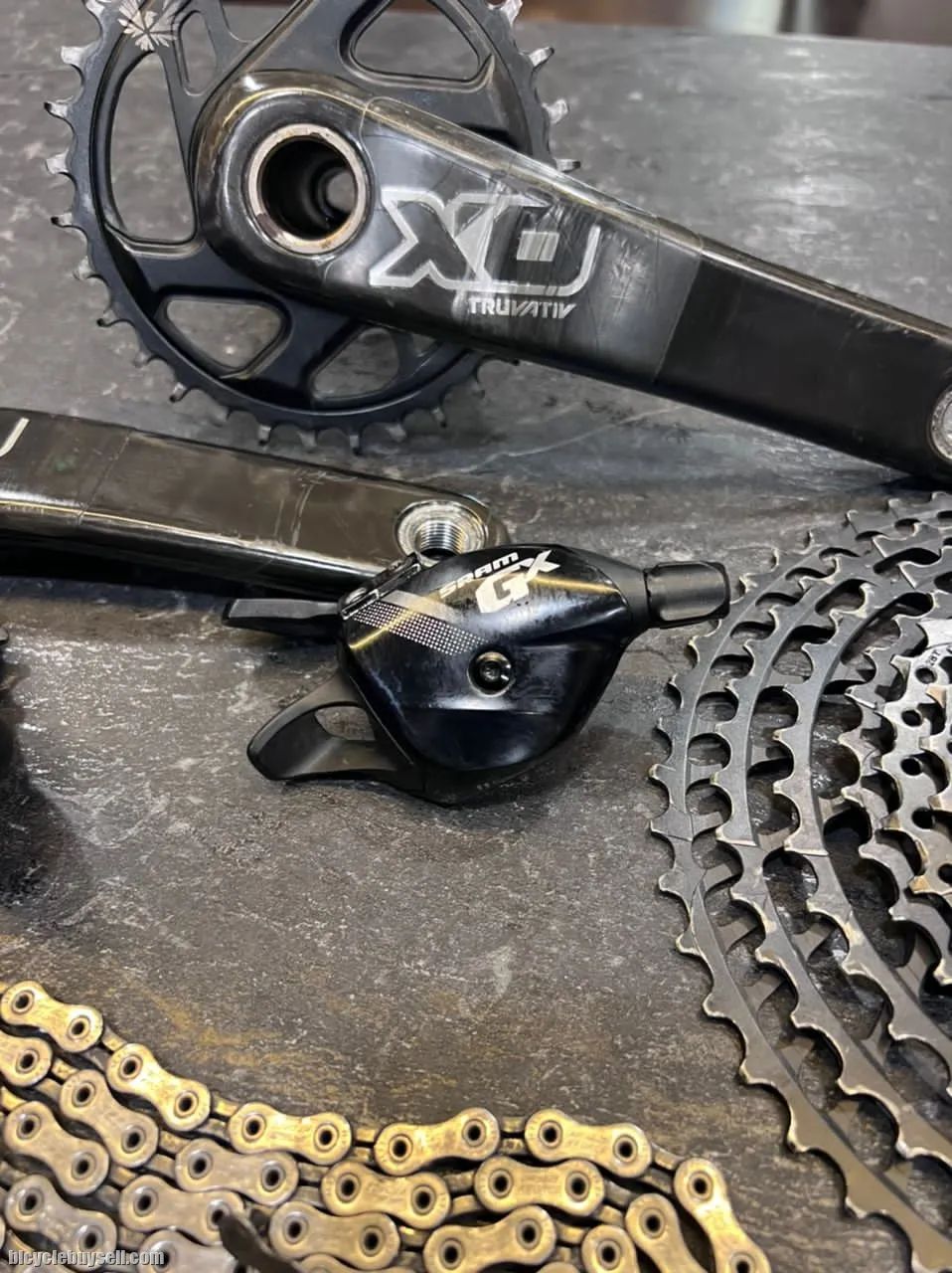 1 x 11 Mtb sram Groupset with XO carbon Crank