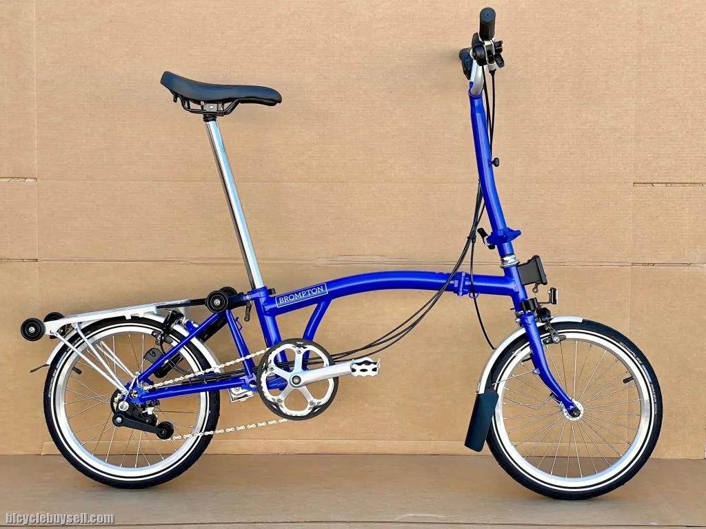 Brompton C line M6R (Piccadilly Blue) Ready Stock