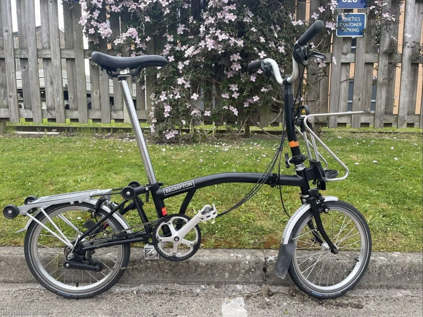 Brompton C line M6R (Black) Ready stock
