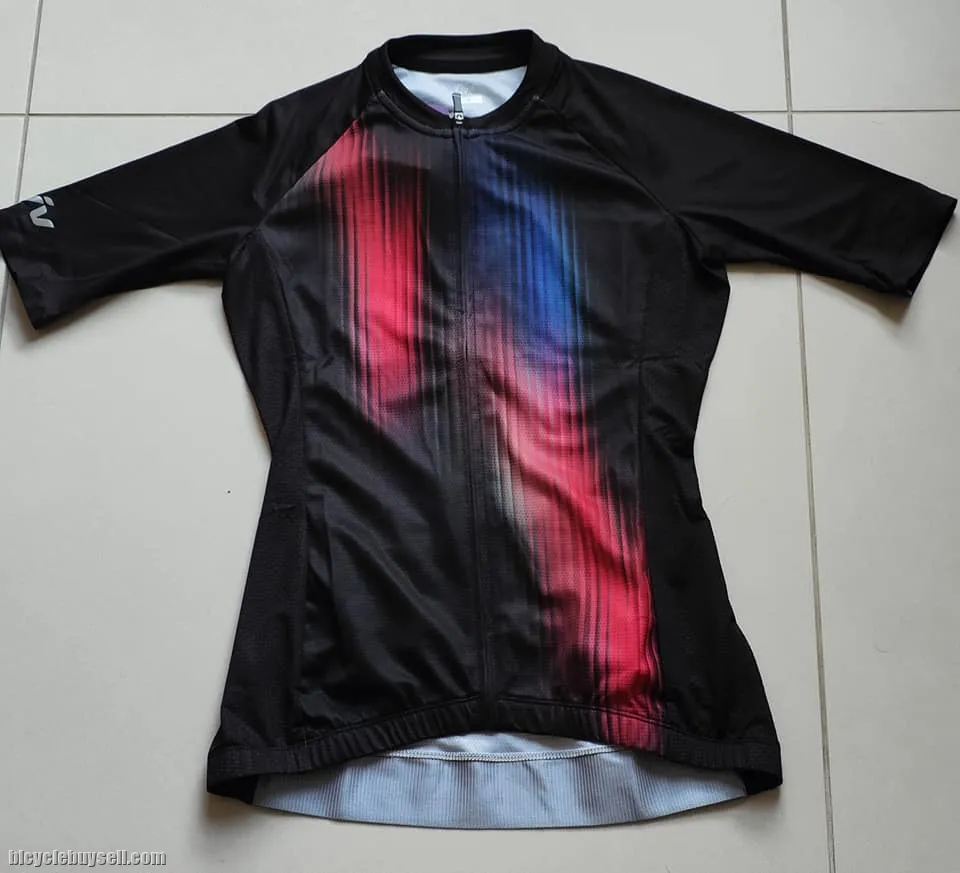 LIV Short Sleeves Breakaway Series Club Cut Cycling Jersey - S size Only Shades of Red