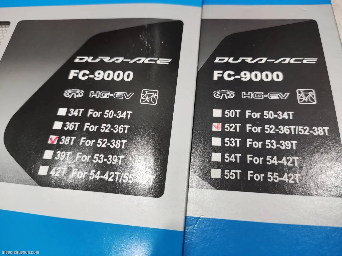 Shimano Dura Ace 9000 52/36T Chainring