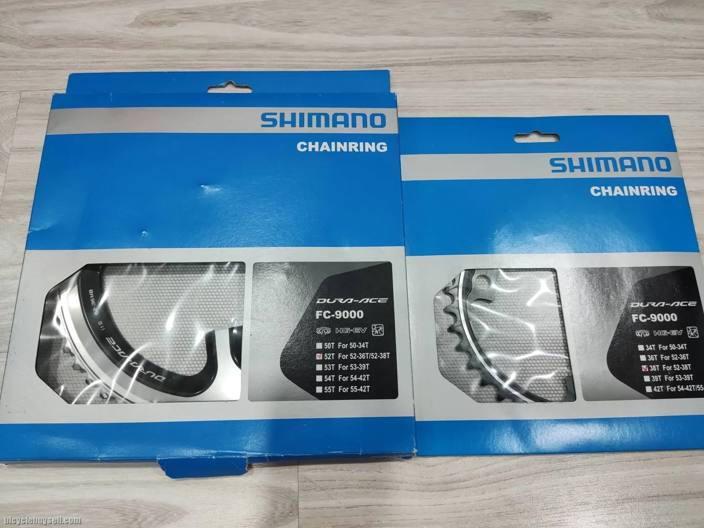 Shimano Dura Ace 9000 52/36T Chainring