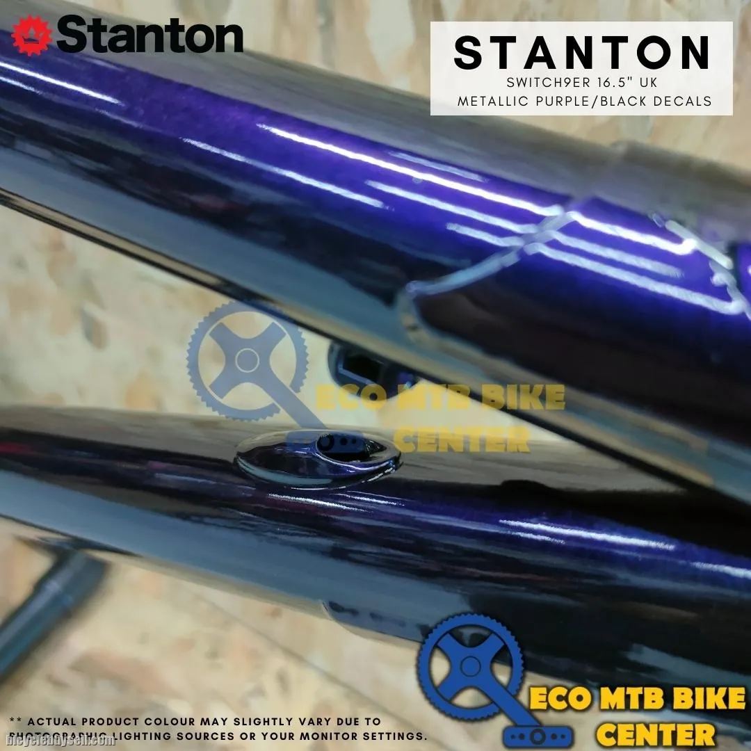 STANTON Switch9er 29"  Boost Hardtail (Steel Frame) Purple Black Decals
