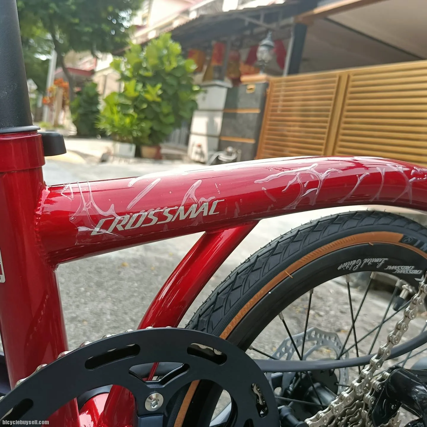 16â€ Crossmac aeiou trifold folding bike like bromptom
