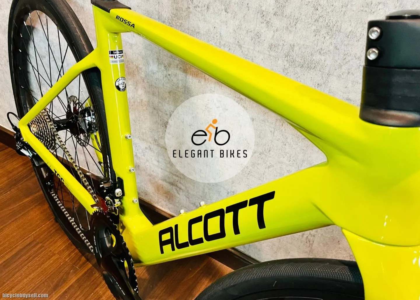 NEW ALCOTT ROSSA SWIFT UCI APPROVED AERO SHIMANO 105 11SP