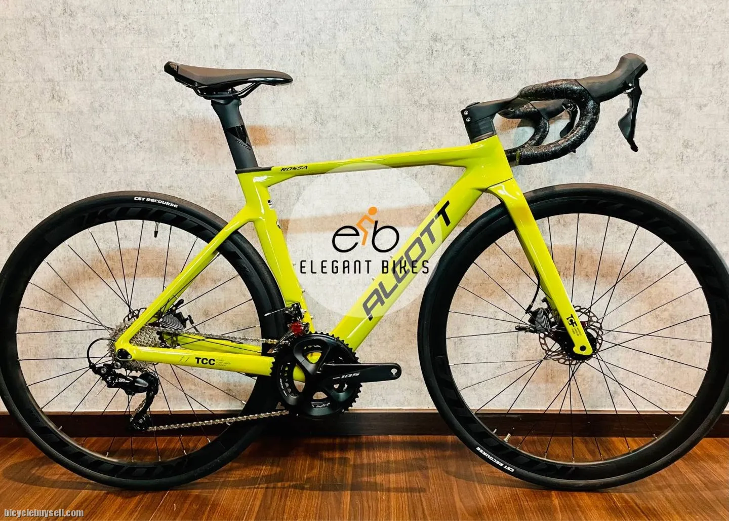 NEW ALCOTT ROSSA SWIFT UCI APPROVED AERO SHIMANO 105 11SP