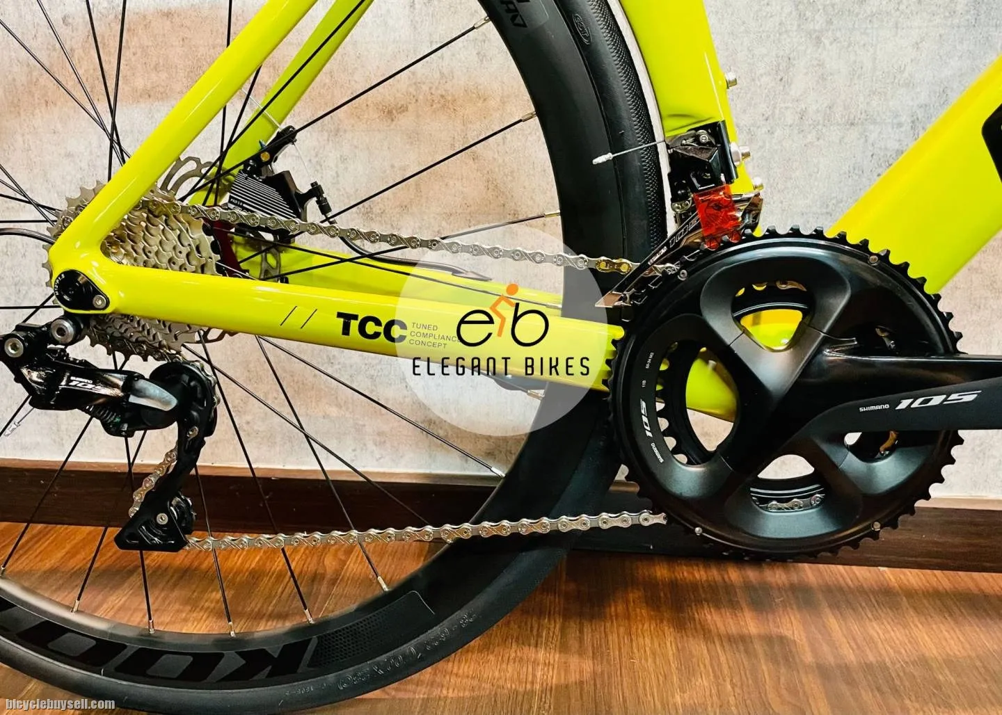 NEW ALCOTT ROSSA SWIFT UCI APPROVED AERO SHIMANO 105 11SP
