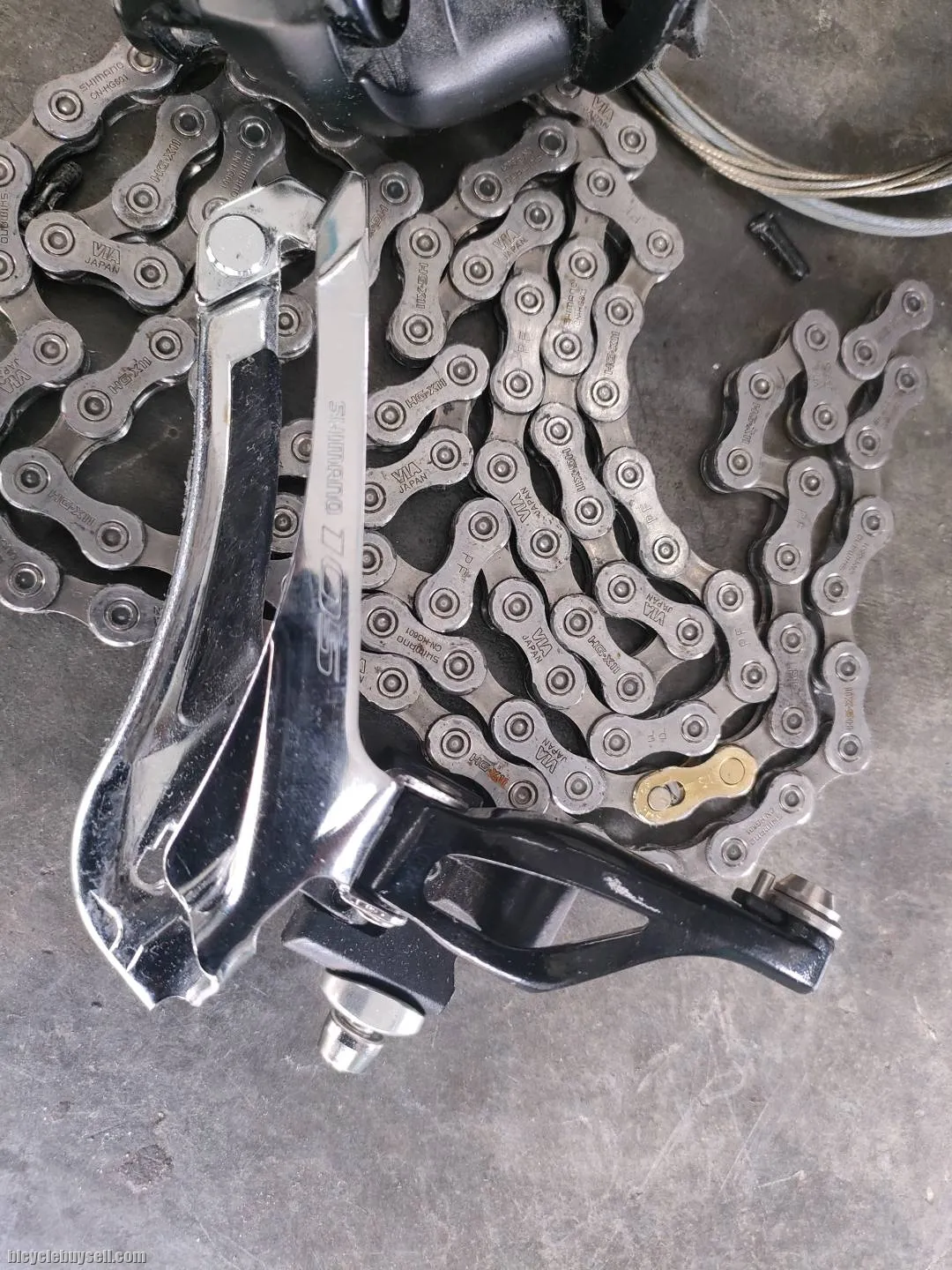 Mix group set Shimano 105 11speed