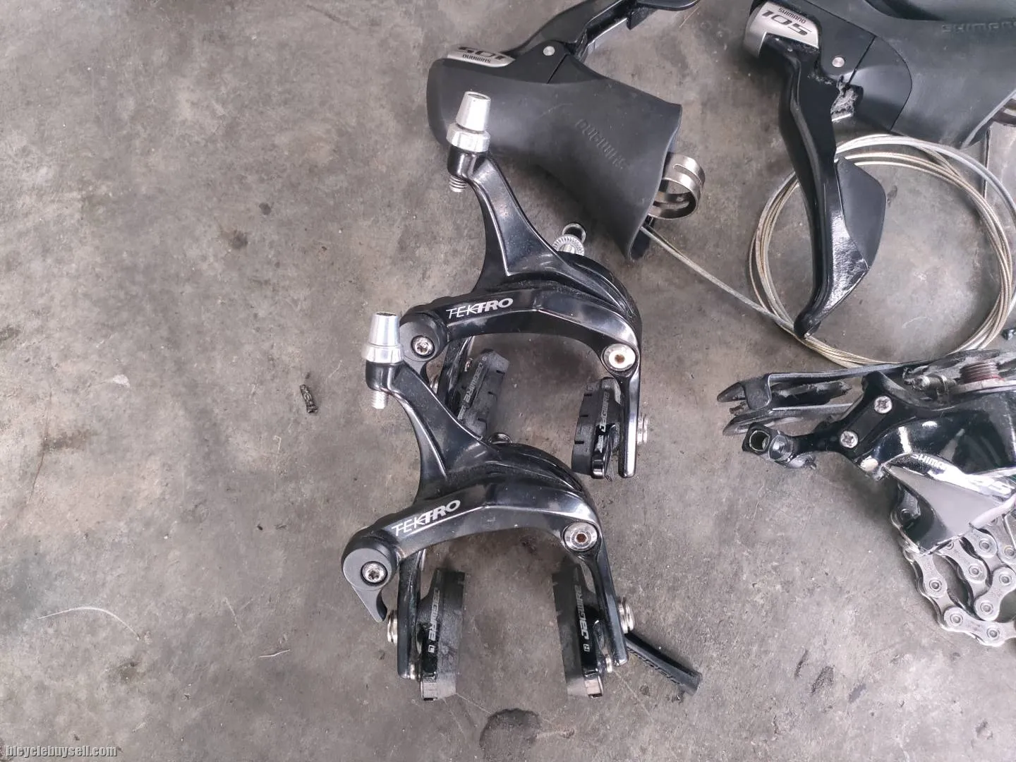 Mix group set Shimano 105 11speed