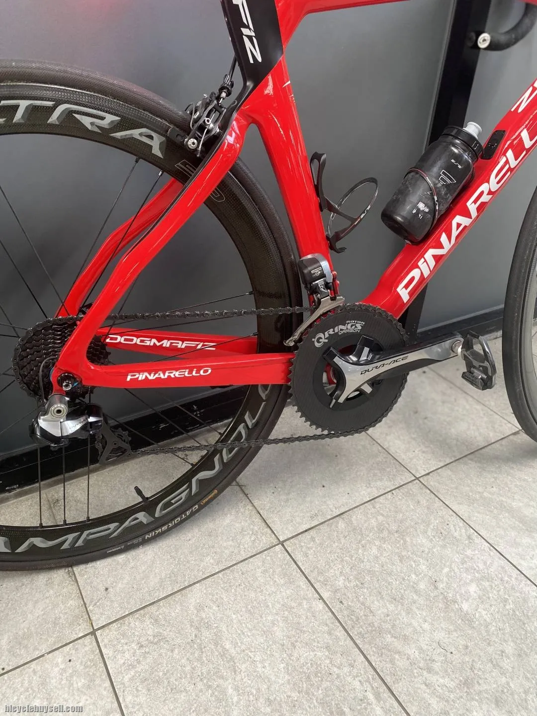 Dura ace DA9070 Di2 groupset with D-fly and climb shifter NEGO