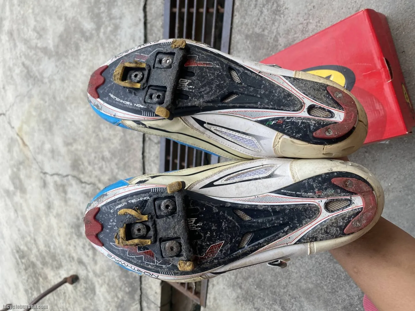 Northwave cabon sole shoes