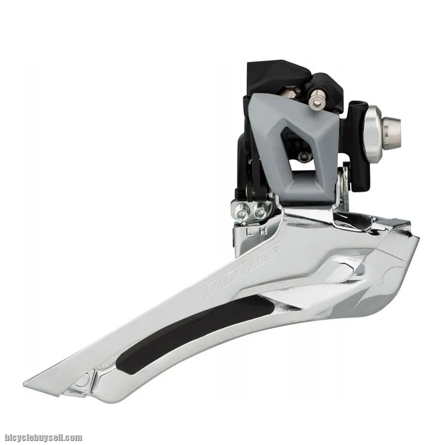 SHIMANO 105 FD-R7000 Front Derailleur (Brazed-On Mount) 2x11-Speed FD Silver