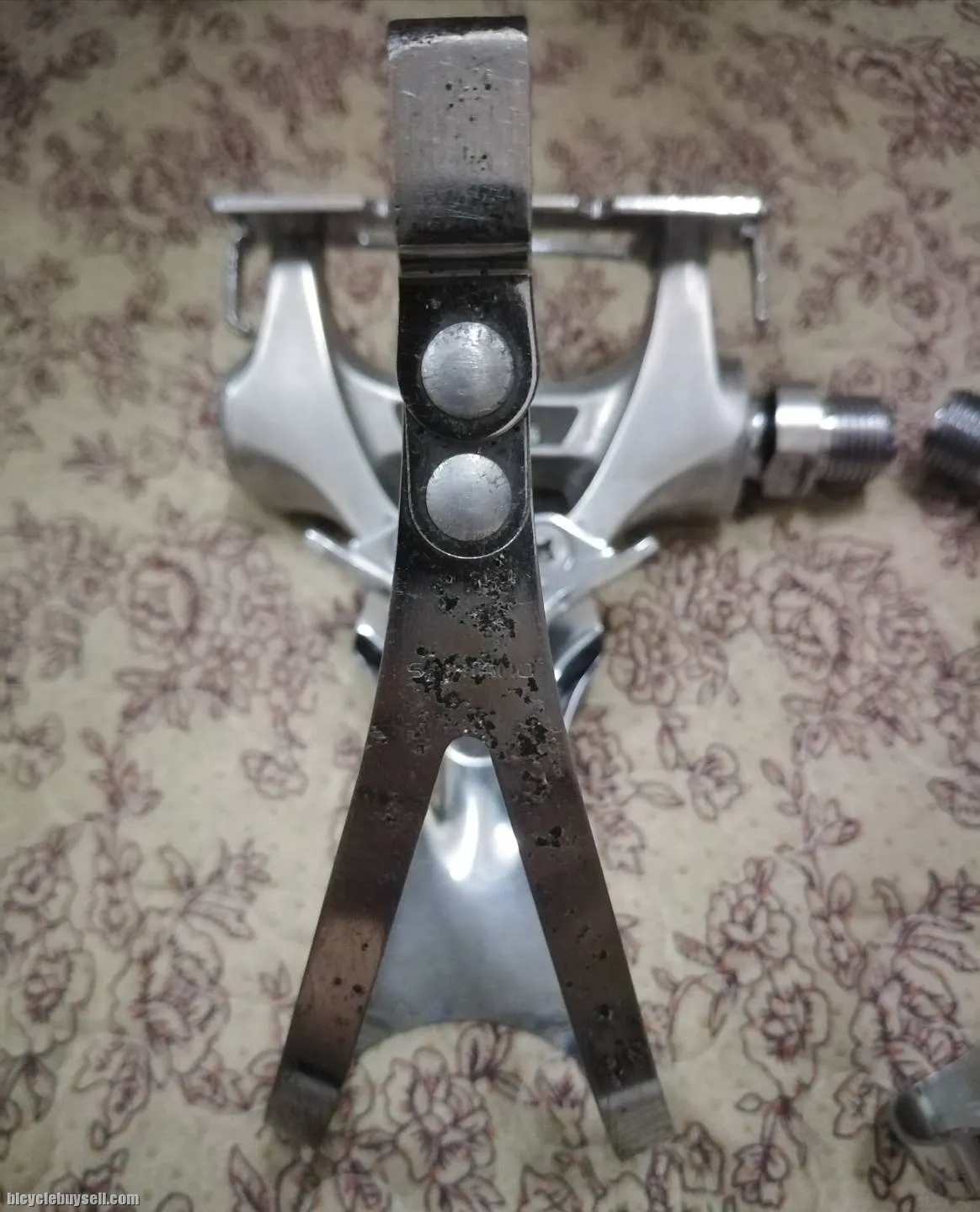 Shimano 600 Pedal c/w Metal Cage Vintage