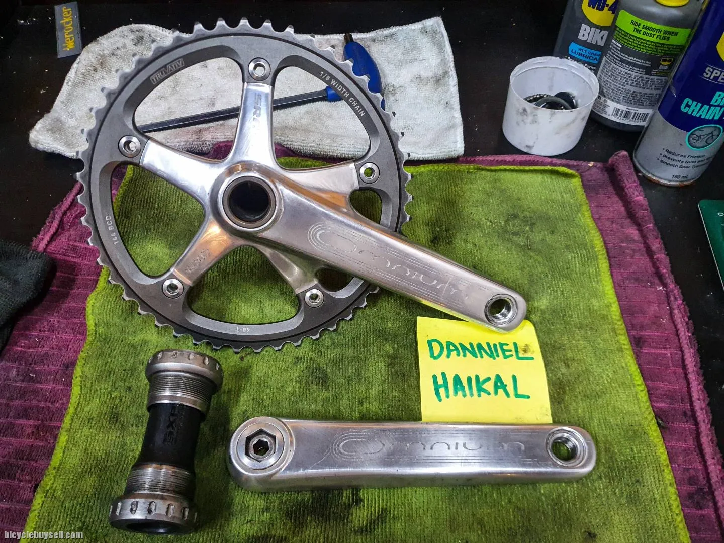 Sram Omnium Track Crankset