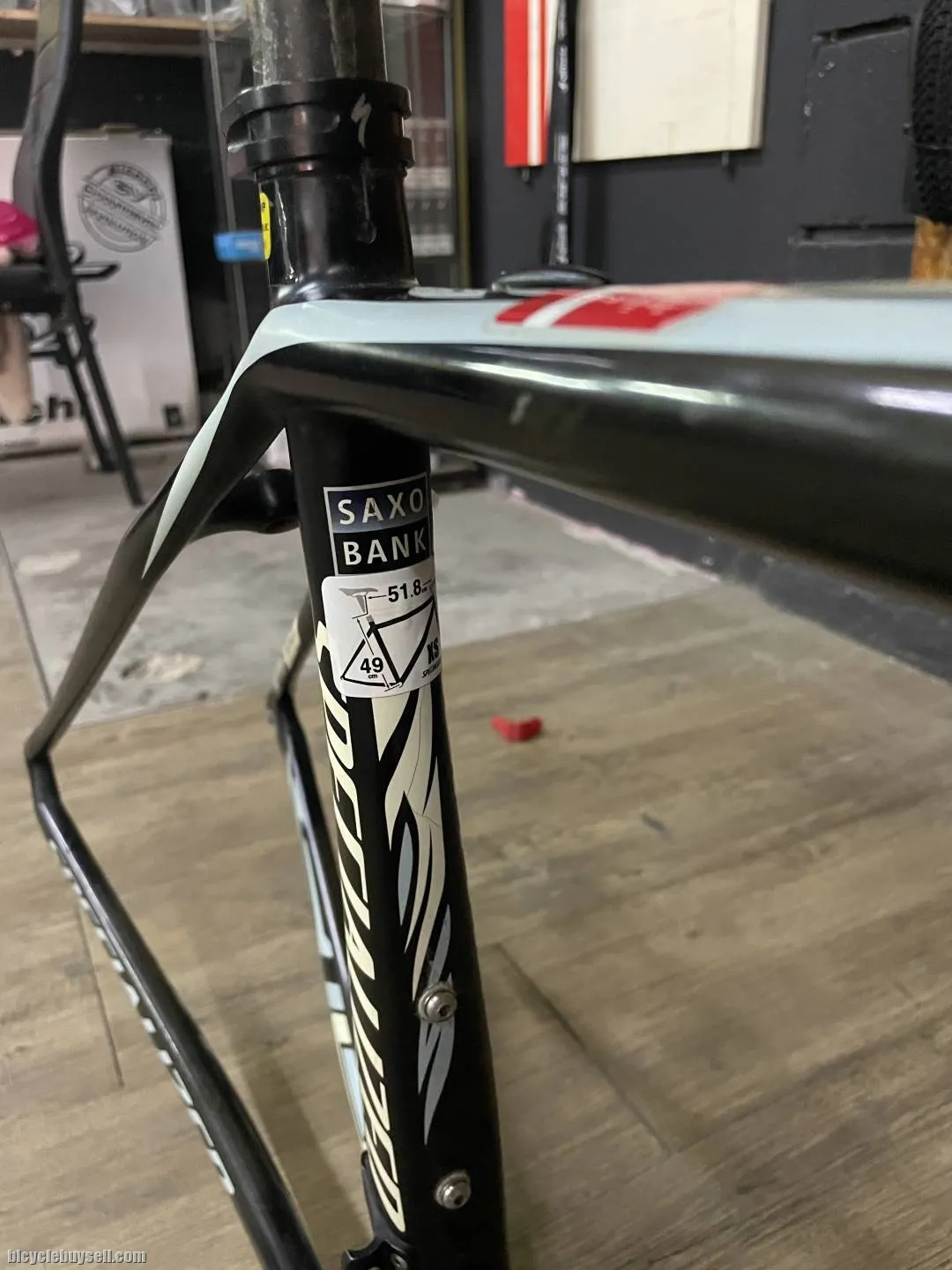 (SOLD) SPECIALIZED SWORKS TARMAC SL4 SAXO BANK TEAM EDT