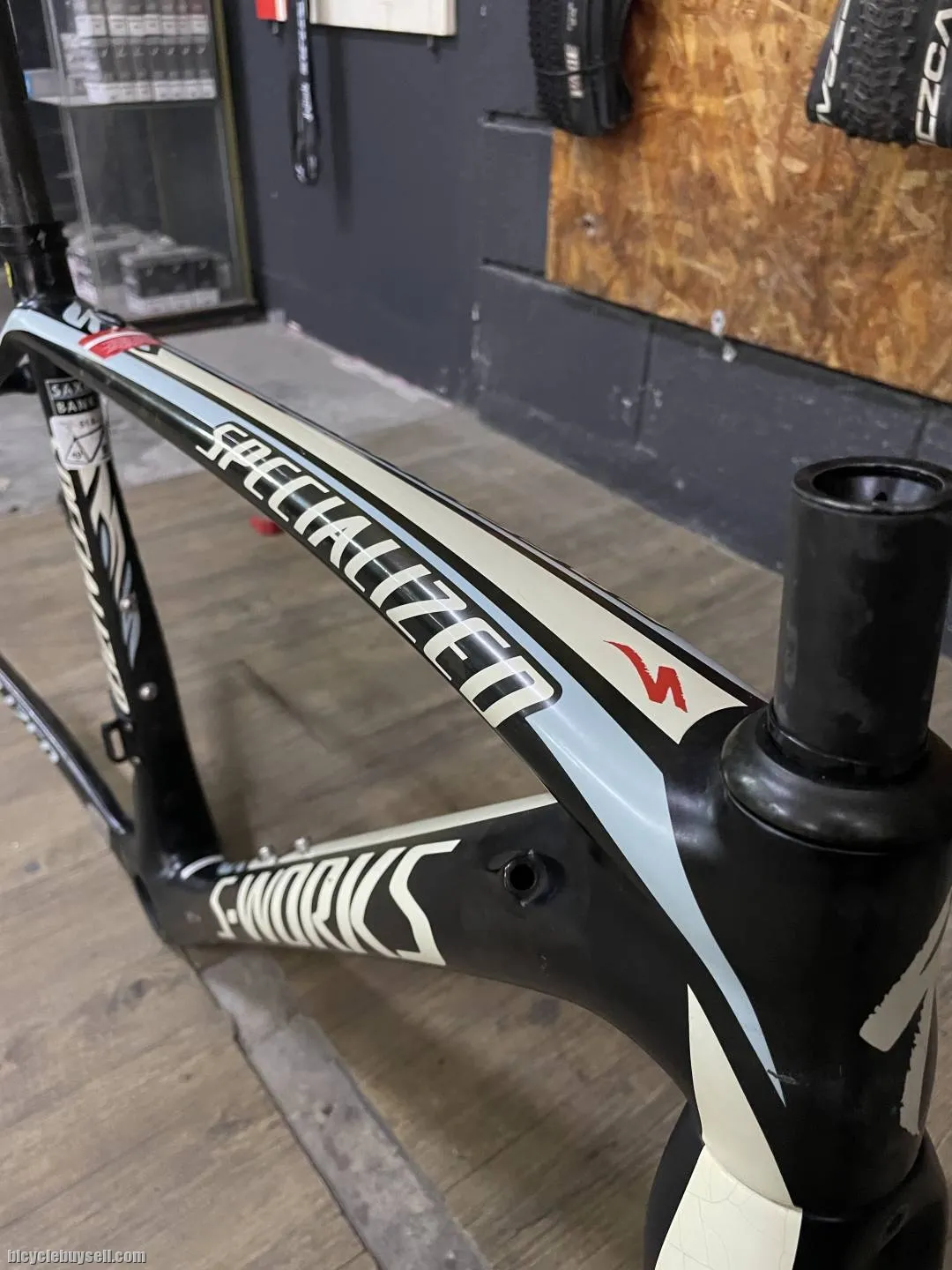 (SOLD) SPECIALIZED SWORKS TARMAC SL4 SAXO BANK TEAM EDT