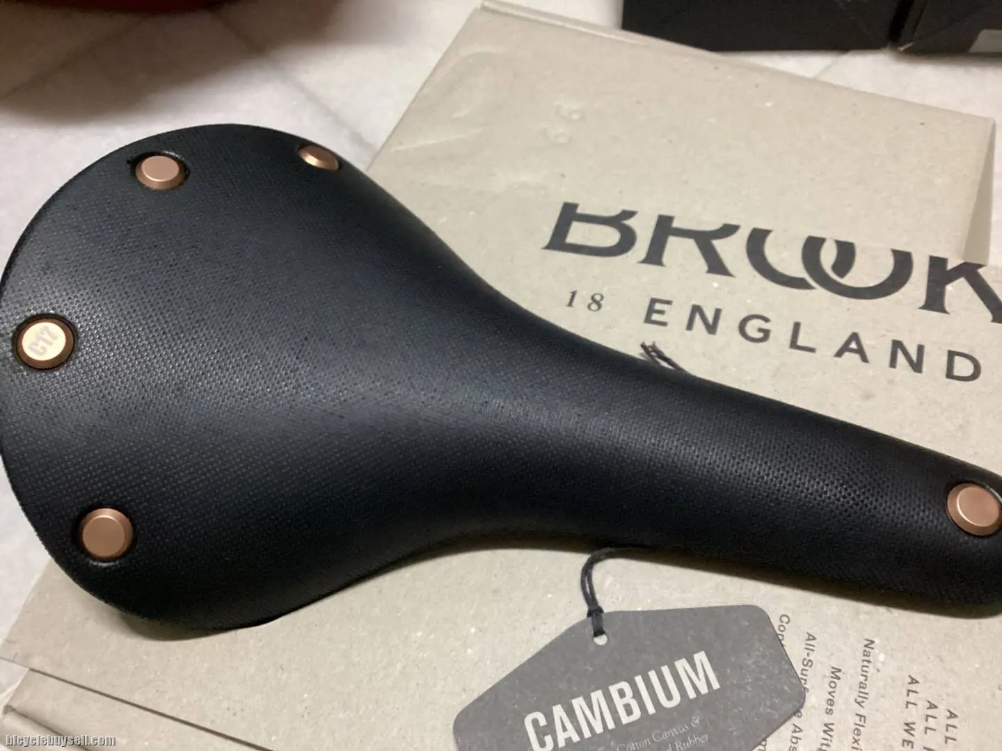 Brooks C17 Cambium Special Copper Rivet England @ free pos
