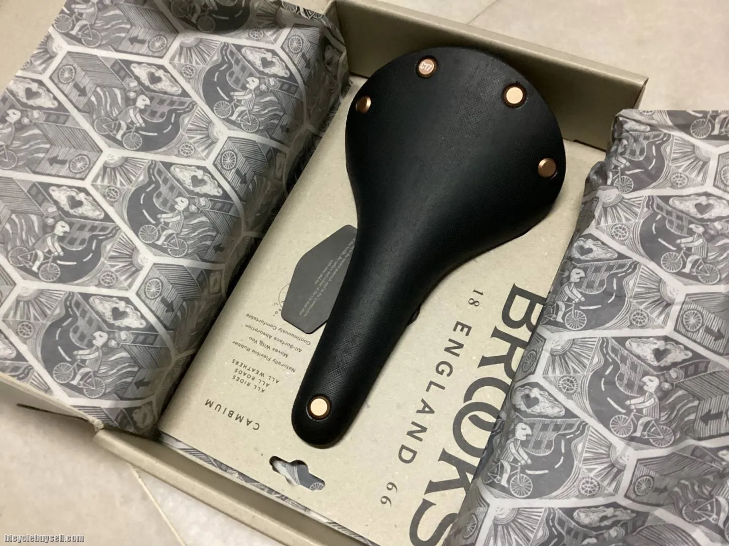 Brooks C17 Cambium Special Copper Rivet England @ free pos