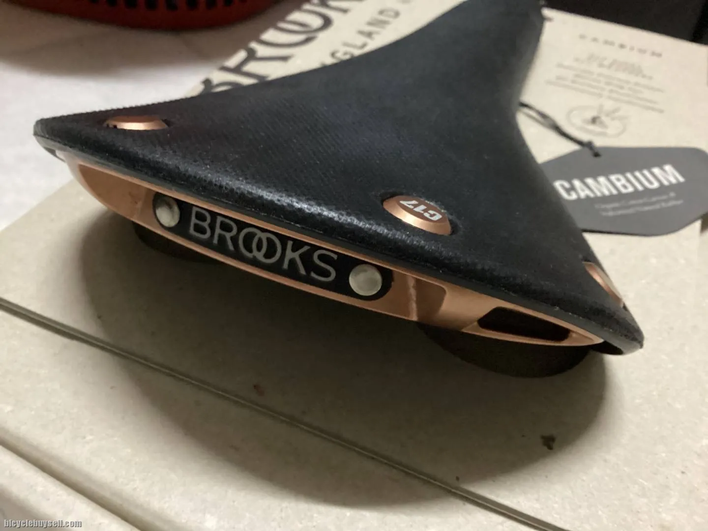 Brooks C17 Cambium Special Copper Rivet England @ free pos