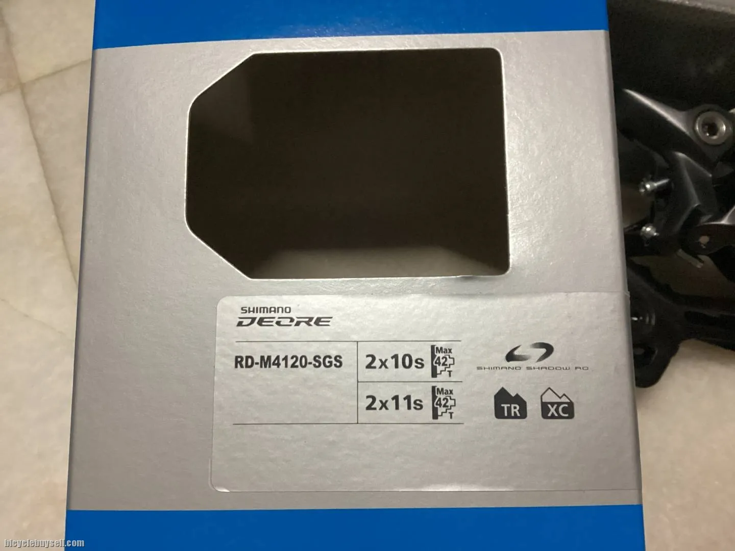 Shimano Deore M4120 Rear Deraileur For 10/11s @ free pos