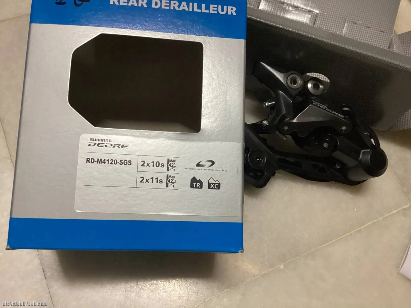 Shimano Deore M4120 Rear Deraileur For 10/11s @ free pos