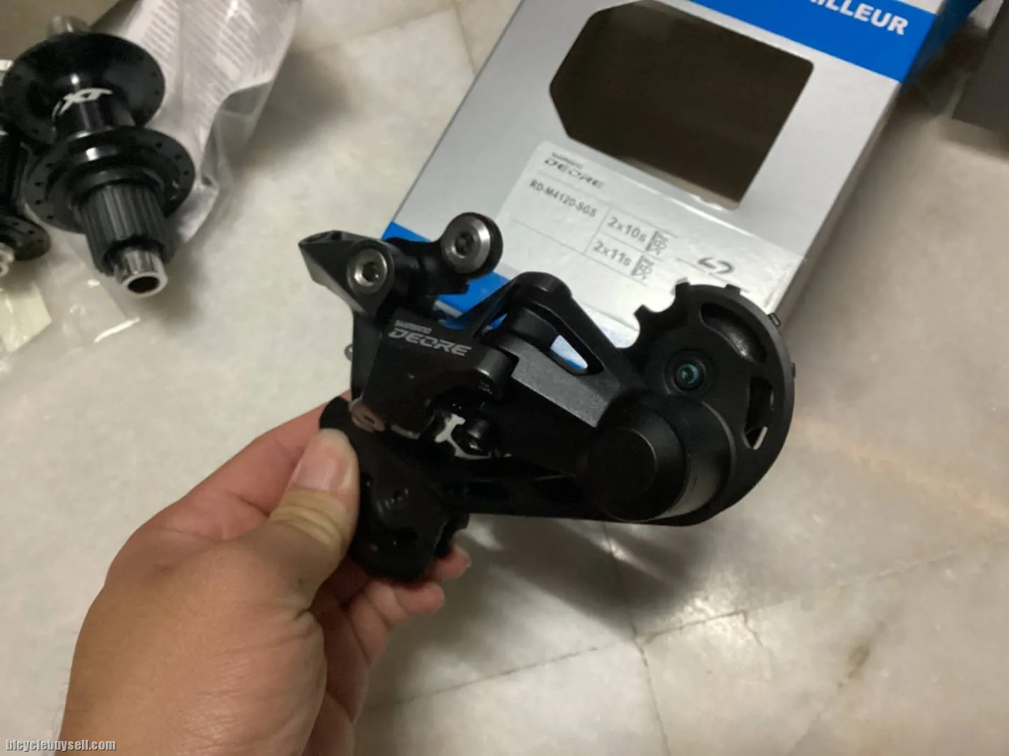 Shimano Deore M4120 Rear Deraileur For 10/11s @ free pos