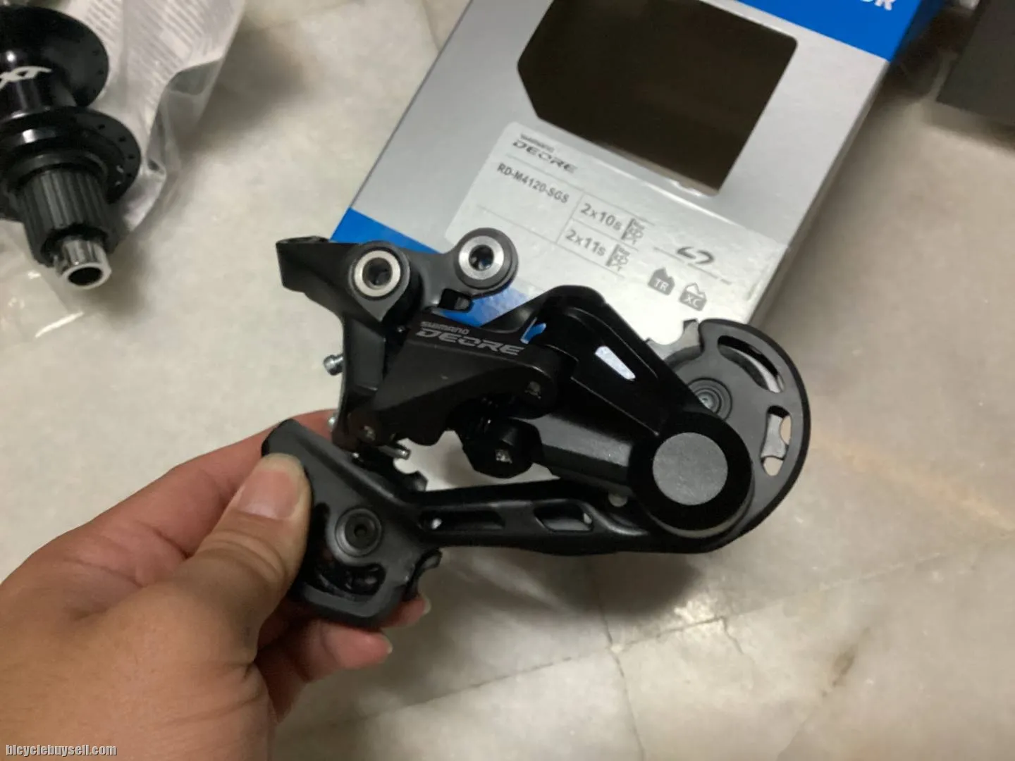 Shimano Deore M4120 Rear Deraileur For 10/11s @ free pos