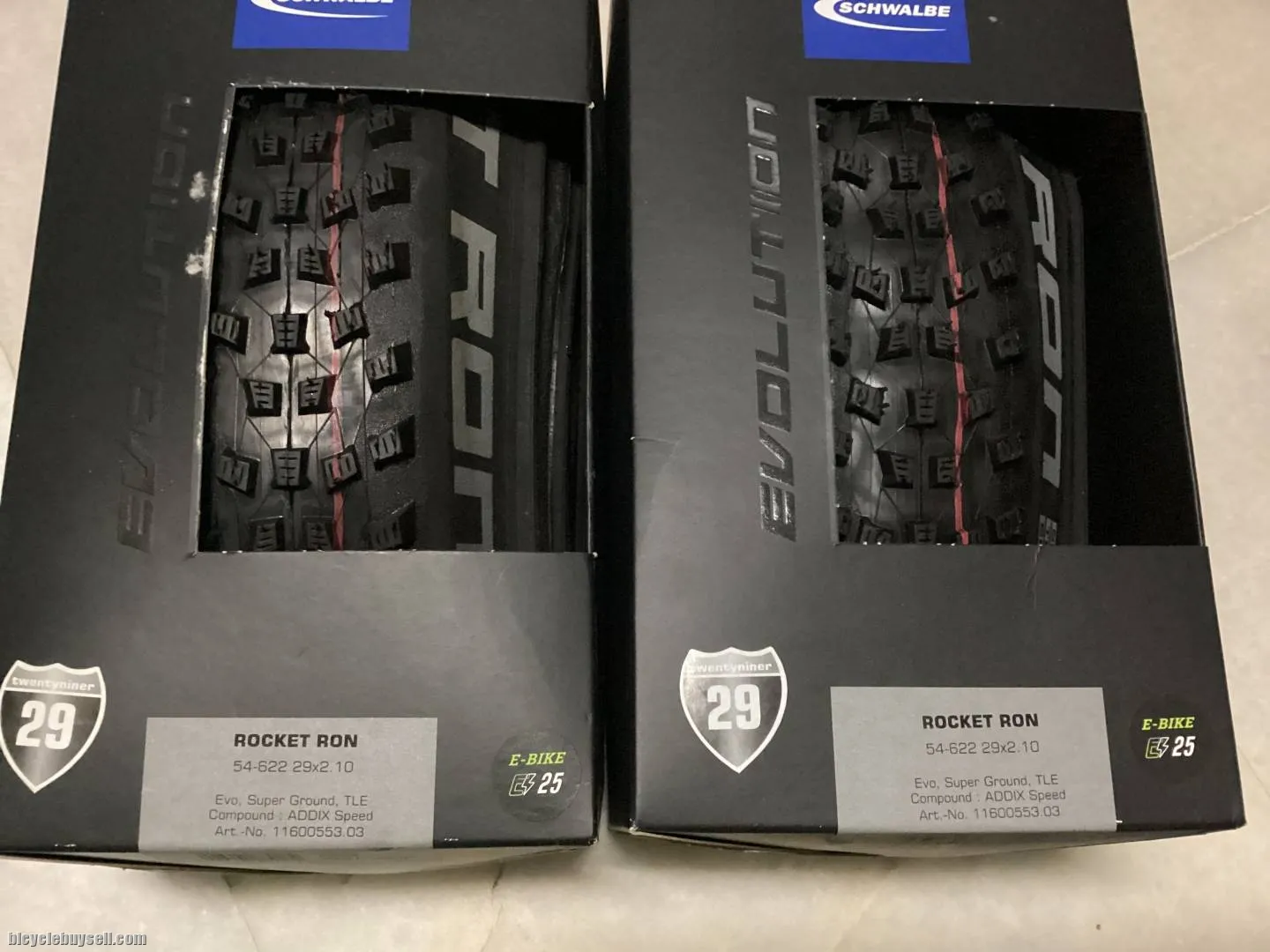 Schwalbe Rocket Ron 29x2.1 | SuperGround/ADDIX 1pair @ free pos