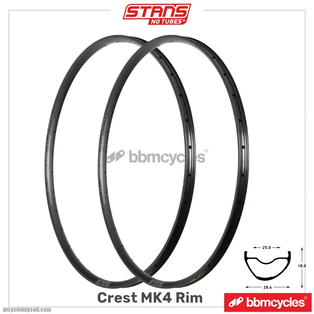 ZTR Crest MK4 32Hole Tubeless Rim | 29er | 1Pair @ free pos
