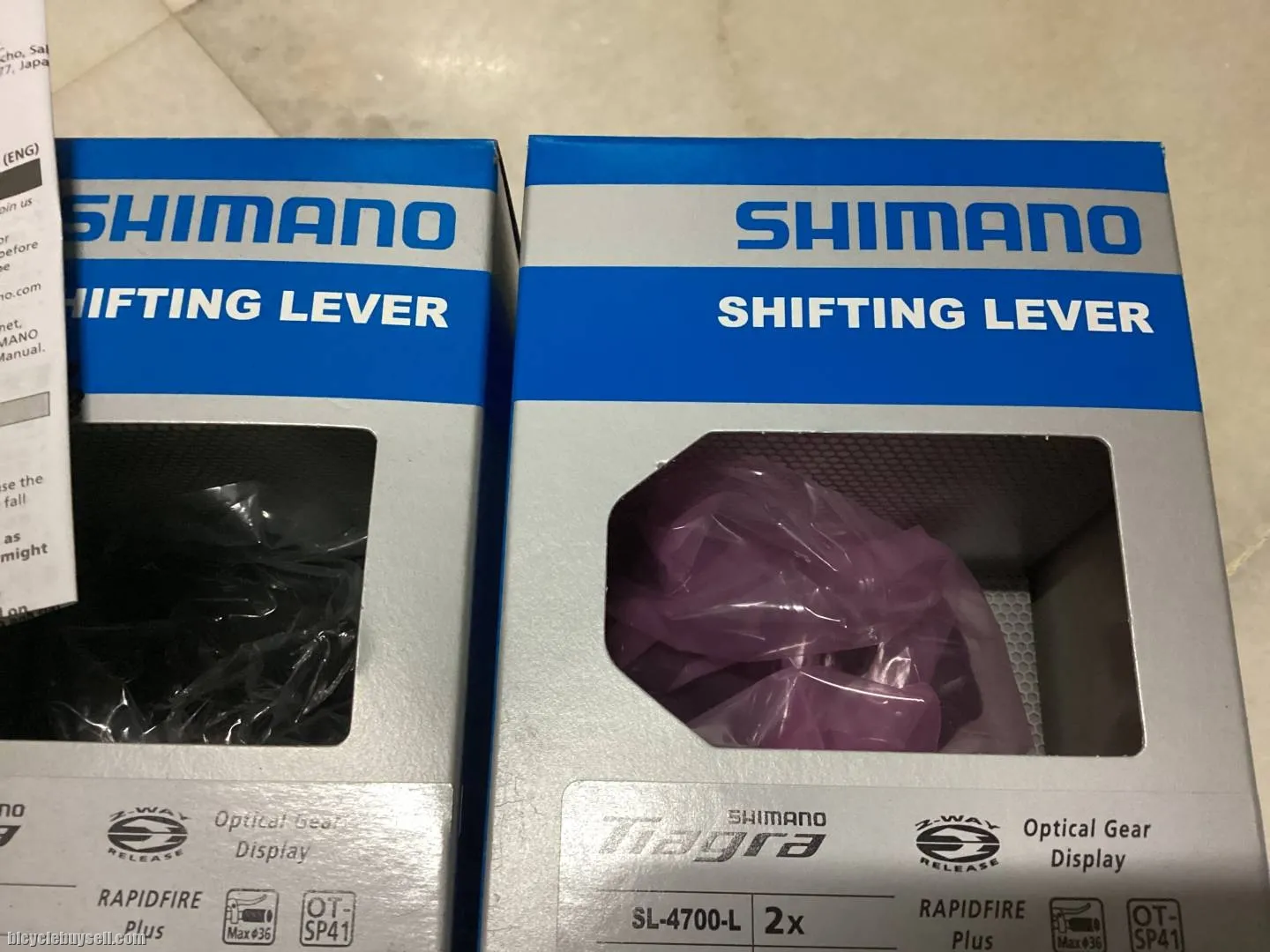 Shimano Tiagra FlatBar Shifter | FoldingBike 2x10s @ free pos
