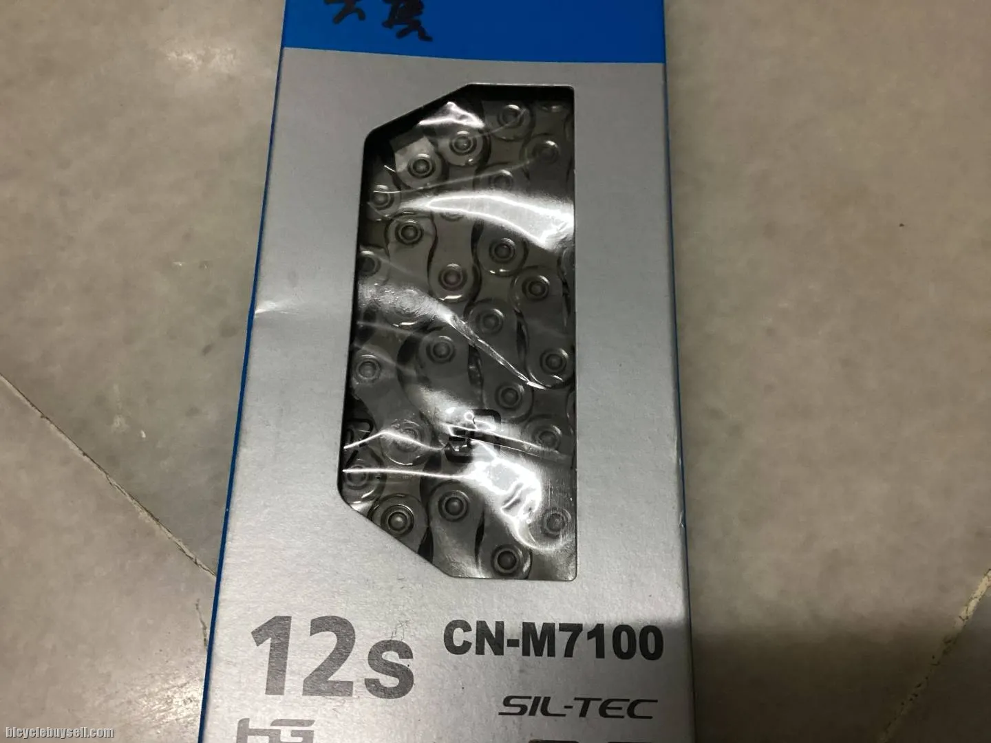 Shimano SLX M7100 12s Chain Ori @ free pos